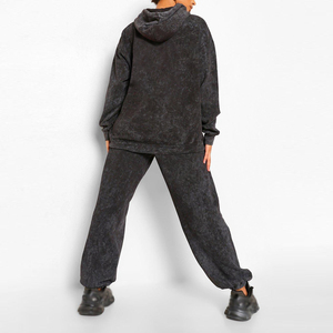 ชุดวอร์มสตรีทไซส์ใหญ่พิเศษสำหรับผู้หญิงดีไซน์แบบกำหนดเองชุดซับเหงื่อสำหรับผู้หญิงดีไซน์ใหม่ - Product Image 1