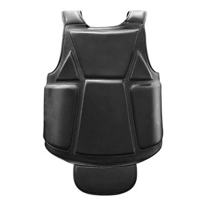 Protège-poitrine en cuir/PU de haute qualité, écologique, pour les arts martiaux, le kickboxing, le muay thai, le karaté, entraînement - Product Image 1