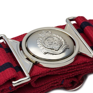 Uniforme de campo de cuero con cinturón de brocado de colores sólidos OEM con hebilla para venta al por mayor - Product Image 4