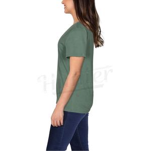 Camiseta de tendencia de alta calidad para mujer, camiseta personalizada de algodón de gran tamaño para mujer, Camiseta 100% de alta calidad para mujer - Product Image 2