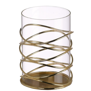 Huracanes de Metal para el hogar y la decoración del evento del banquete de boda Regalos elegantes de mesa de Navidad para la sala de estar - Product Image 5