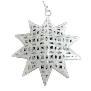 Wholesale Bulk Iron Decorative Hanging Star Copper Foil Medium Size Wall Hanging Decoration Handmade in Bulk - Product Image 2