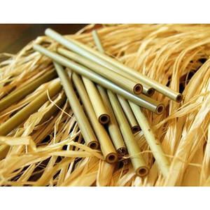 Pajitas de fibra de bambú a granel, 100% biodegradables - Product Image 4