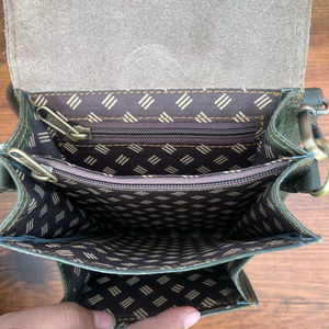 Handmade Genuine Leather Sling Bag Real Leather New Casual <b>Handbag</b> <b>Small</b> Crossbody Bag Office Wholesale High Quality Unisex Bags - Product Image 6