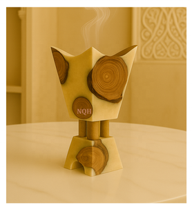 เตาเผาบัคฮูร์เรซิ่นอีพ็อกซี่พรีเมียมงานฝีมือสมัยใหม่ ปี 2026 กลิ่นหอมหรูหราสำหรับบ้าน ดีไซน์ปรับแต่งได้ - Product Image 4