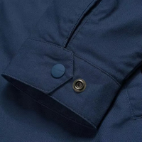 Vente en gros Veste d'entraîneur de haute qualité avec logo personnalisé pour hommes Veste d'entraîneur de couleurs unies pour le printemps Veste décontractée personnalisée pour hommes