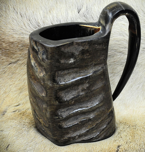 Mug à boire en corne de buffle de qualité supérieure, mug artisanal pour repas, bière, eau, mug à vin en corne de buffle, vente personnalisée - Product Image 6