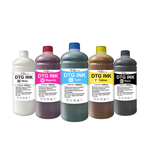 Encre d'impression textile DTG HESHUN A2 A3 A4 couleur blanche pigmentée pour imprimante Ricoh <span class=keywords><strong>Epson</strong></span> B1100 <span class=keywords><strong>F2000</strong></span> F2100 F2160 L1800 L800 - Product Image 1