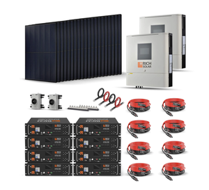 Lujo Accesible, Excelencia a un Precio Accesible: Kit Solar RICH SOLAR de 13kW Fuera de la Red, 8.2kW Solar, Batería de 40.96kWh |   120/240V |   RS-CBK800 - Product Image 1