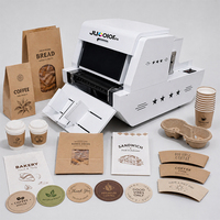 Máquina Impresora de Bolsas de Papel de Alta Velocidad Jucolor, 10-40m/min, Impresión en una Sola Pasada, Alimentador Automático, Impresora de Cajas de Envío para Cosméticos