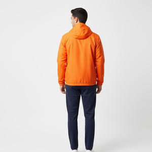 Veste coupe-vent en toile pour homme, blocs de couleur, légère, décontractée, veste OEM, logo personnalisé, streetwear, vêtements d'extérieur, vente en gros - Product Image 2