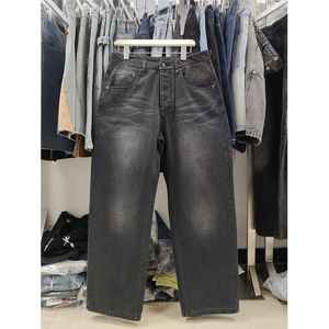 Custom <b>Men's</b> <b>High</b> <b>Waist</b> Softener Cotton <b>Jeans</b> 100% Denim with Classic Fit Durable Stitching for Daily Wear & Streetwear - Product Image 2