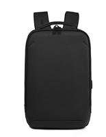 Sac à dos pour ordinateur portable en cuir PU grande capacité, coque rigide, imperméable, imprimé sérigraphié, décontracté, pour affaires et voyages, pour hommes