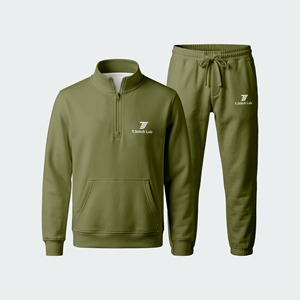 Conjunto Deportivo Unisex de Alta Calidad a Precio Razonable, Talla Grande, Informal, Ligero, Servicio OEM, Talla y Color Personalizados, Ropa Urbana - Product Image 1