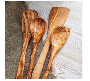 Ustensiles à salade écologiques et lavables au lave-vaisselle, fabriqués en Inde pour la cuisine domestique - Product Image 6