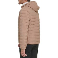 Haute qualité chaud hiver extérieur doudoune hiver rembourré veste plaine fermeture éclair bulle vestes vers le bas manteaux col montant