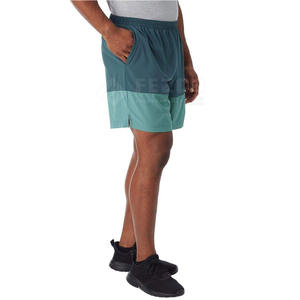 Pantalones cortos para correr de verano de algodón informales para hombre 2025 con bolsillos, cintura elástica, cordón, patrón sólido - Product Image 5
