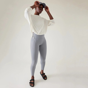 Leggings Deportivos de Yoga para Mujer, Sin Costuras, de Longitud Completa, Transpirables, para Entrenamiento y Fitness, Precio Económico Directo de Fábrica - Product Image 3