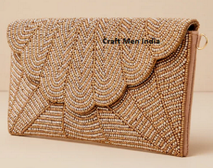 Bolso de Mano de Moda Portátil con Bordado Colorido, Bolso de Fiesta con Cuentas Florales y Citrus, Bolso de Diseñador para Novia, Bolso de Noche Elegante - Product Image 1