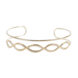 CUCOCUCA YFB 016 Collana girocollo in acciaio inossidabile con motivo infinito, gioiello decorativo per il collo, ideale per outfit estivi, spedizione in UE in 48 ore - Product Image 1