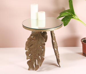 Meilleure Qualité Vente Chaude En Métal Trois Feuilles Stand Table D'appoint pour Restaurant Chambre Hôtel Et Salon - Product Image 2