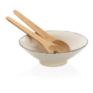 Insalatiera in bambù Ukiyo-stoviglie eleganti ed ecologiche - Product Image 1