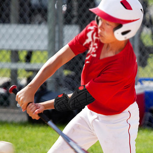 Protection de coude de frappeur de baseball avec logo personnalisé, pour droitier ou gaucher, protection du bras pour les jeunes et les adultes - Product Image 4