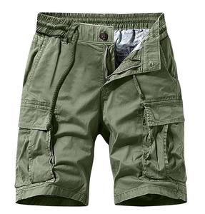 Short cargo personnalisé de conception OEM pour hommes respirant de qualité supérieure prix de gros vêtements d'extérieur 6 poches short longueur genou - Product Image 4