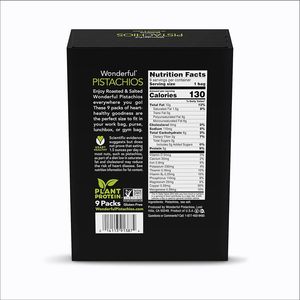 Pistachos Maravillosos con Cáscara, Tostados y Salados, Bolsa de 1.5 Onzas (Paquete de 9) - Product Image 6