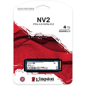 Kingston NV2 2TB M.2 2280 NVMe internssd | PCIe 4.0 Gen 4x4 | มากถึง3500เมกะไบต์/วินาที | SNV2S/2000g - Product Image 4