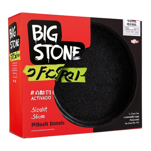 กระทะพิซซ่าอะลูมิเนียมเคลือบกันติด (36 ซม.) BIG STONE สีดำ 514362 - Product Image 3