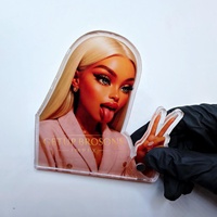 Palette à cils en acrylique professionnelle pour extensions de cils, support pour cils, outils pour artistes en extensions de cils, fournitures de salon