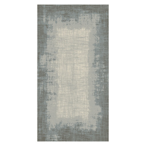 <b>RUGS</b> DEPOT LXDP-0580 Wholesale Grey <b>Silver</b> Minimalist Designer Digital Printed Machine Washable Chenille Area <b>Rug</b> Non Slip - Product Image 1