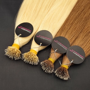 Extensiones de cabello Nano Link de la mejor calidad, hecho en Vietnam, 100% cabello humano, cutícula completa, cabello virgen, precio al por mayor 2025 - Product Image 1