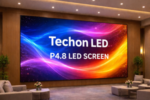 Tablero de visualización de pared de video LED P4.8 de alta resolución, gran formato, 8x12, a todo color, para conciertos, fiestas, publicidad corporativa - Product Image 2