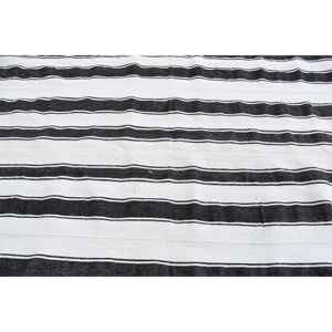 พรมตุรกีโบราณ ขนาด 5.6x9 ฟุต พรมขนาดใหญ่ พรมเปอร์เซียสีดำ - Product Image 4