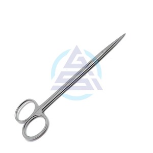 Tijeras Quirúrgicas de Acero Inoxidable Rectas y Curvas, Tijeras Hemostáticas de Acero Inoxidable para Mascotas, Pesca, Medicina y Odontología - Product Image 1
