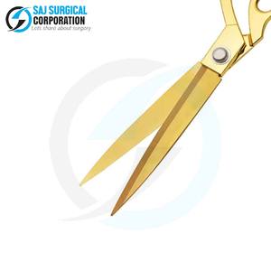 Ciseaux de tailleur ergonomiques 8 pouces poignée caoutchoutée en acier allemand pour de longues séances de couture sans fatigue - Product Image 6