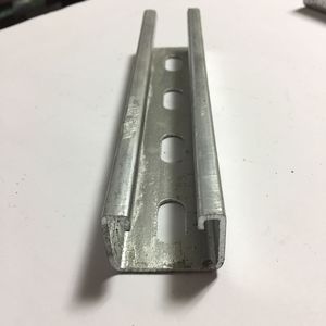 Thép hình chữ nhật C kênh rãnh kênh Nhà cung cấp 41*21 mạ kẽm unistrut kênh với Hàn uốn cắt dịch vụ - Product Image 4