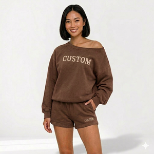 Ensemble de shorts pour femmes 2026 de haute qualité, confortable, avec logo et design personnalisés, respirant, prix raisonnable - Product Image 2