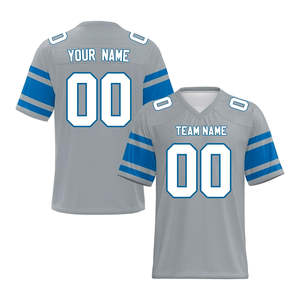 Camiseta de fútbol americano personalizada al por mayor camiseta de fútbol sublimada cosida camiseta de rugby de alta calidad para hombres/jóvenes - Product Image 5