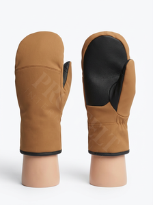 ถุงมือสกีฤดูหนาวลดราคา ถุงมือหนังกันน้ำบุฉนวนกันความร้อน ดีไซน์กันลมและกันลื่นสำหรับเล่นสโนว์บอร์ดกลางแจ้ง - Product Image 3