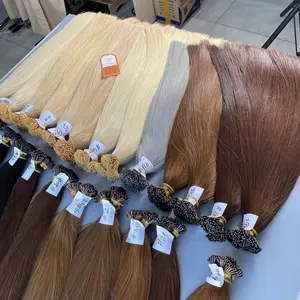 Super Promotion I Tip Hair Top Grade 12A Human Hair Extention Best Choice For All Salon Hair I Tip Extention Wholesale Price