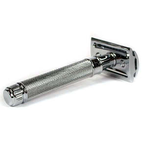 Rasoir de sécurité à double tranchant réglable de haute qualité pour barbier, rasoir de rasage droit, étiquette privée - Product Image 5