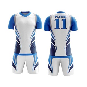 Servicio personalizado OEM Uniformes de fútbol para hombres en multicolor Precio profesional Ropa deportiva Uniforme de fútbol para hombres para adultos - Product Image 1