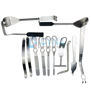 Juego de 12 instrumentos quirúrgicos ortopédicos de artroplastia para cirugía de hombro, aplicación veterinaria - Product Image 4