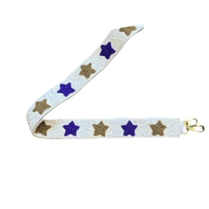 Sangle perlée de graines fabriquée à la main sac de ceinture à sangle perlée assez long pour porter sur l'épaule ou en bandoulière - Product Image 3