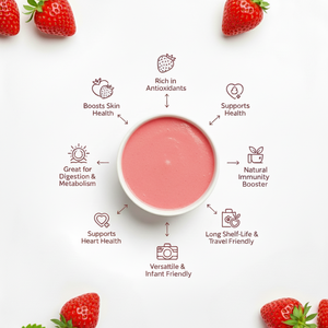 Poudre de masque facial à la fraise de haute qualité, extrait à base de plantes pour la croissance des cheveux, 50g, meilleur prix - Product Image 2