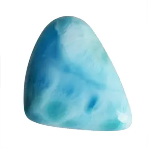 Natural cielo azul Larimar 23 CTS cabujón tamaño 3-21 MM piedra preciosa pectolita azul para la fabricación de colgantes directamente del fabricante