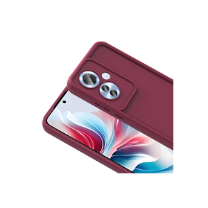 Tygo เคสซิลิโคนลายสับปะรดสุดหรูสำหรับ OPPO Reno 11F 5G ฝาปิดกล้องกันกระแทกสไตล์ฟรอสติ้ง - Product Image 6